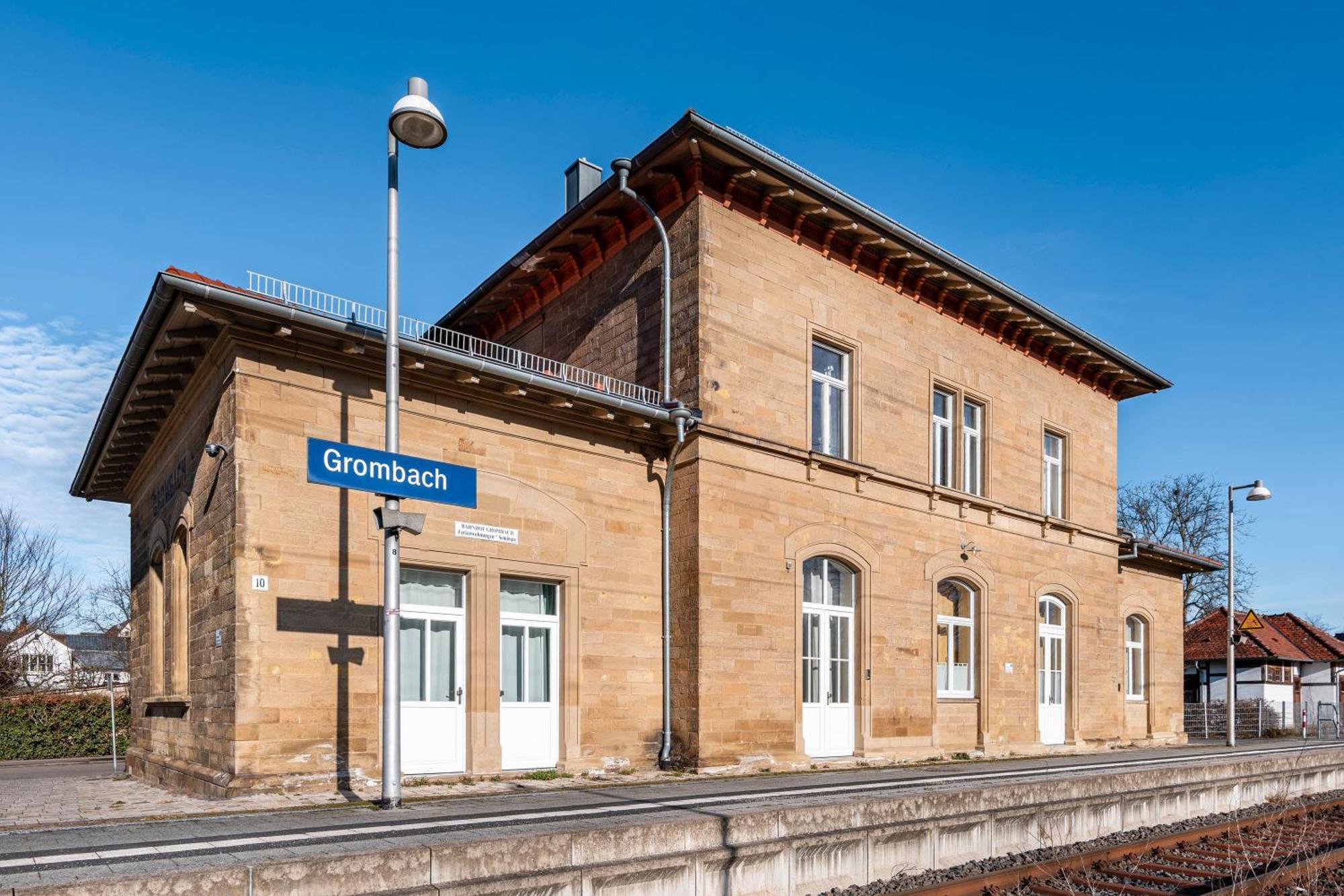 Apartamento Bahnhof Grombach Bad Rappenau Exterior foto